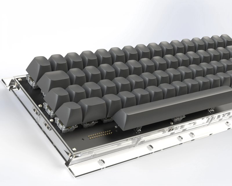 Blingboard64 keyboard, donated by CBMSTUFF.COM